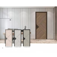 欧雅豪门业(Z18-005)简约卧室门烤漆室内厨房门客厅书房门套装门家用木门