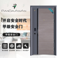 熊猫安安门业安全门-长川XQ33甲级家用大门智能防盗门钢质子母门安全门别墅门