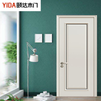颐达木门（DYKA-115Q）贴皮扣线木门室内门简约卧室门客厅书房门家用门木门