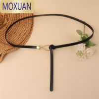 MOXUAN潮流女细腰带装饰大衣腰封配裙子西装外套腰链时尚百搭ins风皮带