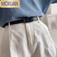 MOXUAN女士皮带简约百搭时尚韩国细腰带装饰西裤牛仔裤带女柔软小皮带潮