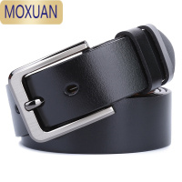 MOXUAN男士腰带加长大码针扣复古休闲皮带特长纯肥佬胖子裤带