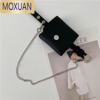MOXUAN腰带女酷ins链条腰包装饰皮带蝴蝶链条裤链子配饰jk制服嘻哈小包