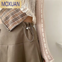 MOXUAN爱心链条别针皮带女收腰器夏季裙子裤子裤腰大改小皮带细胸针酷腰带