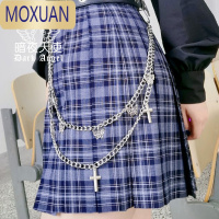 MOXUAN朋克风金属腰链ins腰带裙链条辣妹配饰女不良jk裤链子男装饰皮带