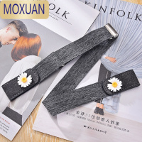 MOXUAN纪梵隐形皮带收腰裤带女懒人百搭牛仔裤弹力装饰松紧男士腰带