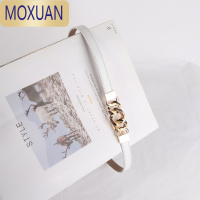 MOXUAN连衣裙腰带女百搭装饰西装收腰简约搭配毛衣大衣纯细皮带