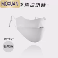 MOXUAN防晒口罩女全脸面罩夏季薄款冰丝护颈防风脸罩透气护眼角披肩