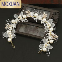 MOXUAN儿童皇冠头饰韩式公主女童串珠水钻发箍小女孩生日发冠束发饰配饰