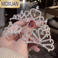 MOXUAN女童小皇冠头饰儿童公主王冠发夹宝宝发饰生日发卡演出发箍装饰