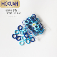 MOXUAN儿童发饰女孩无缝发绳高弹力不伤发发圈扎头发橡皮筋皮套头绳头饰