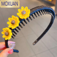 MOXUAN带齿防滑插梳压发发箍儿童发饰碎发整理发卡头箍小女孩可爱头饰女