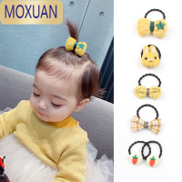 MOXUAN婴儿皮筋 不伤发可爱布艺女宝宝扎啾啾橡皮筋头绳 儿童发饰