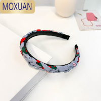 MOXUAN布艺麻花发箍女童韩国不伤头带齿防滑压发小女孩儿童发卡头箍发饰