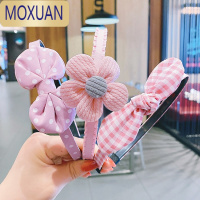 MOXUAN儿童发卡发箍网红2021年新款发饰刘海碎发压发蝴蝶结头饰女童头箍