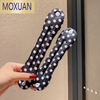 MOXUAN儿童丸子头盘发器新款宝宝发饰夏季女童懒人盘发器小女孩扭扭夹