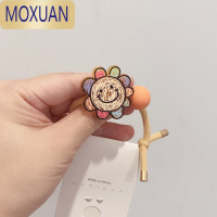 MOXUAN彩色冰糖韩系花朵儿童发绳发饰女童发圈大弹力皮筋兔子头绳头饰