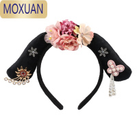 MOXUAN宫廷风公主发箍流苏洗脸发饰儿童成人中国风贵妃发卡汉服头箍