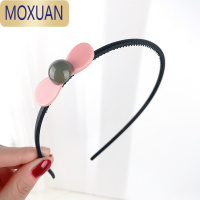 MOXUAN韩国亚克力蝴蝶结发箍儿童简约带齿防滑头箍细款女童压发头饰发饰