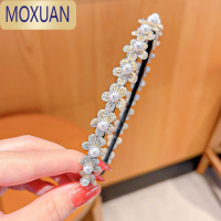 MOXUAN儿童发卡发箍女童可爱珍珠小花头箍韩国公主小女孩小学生压发头饰