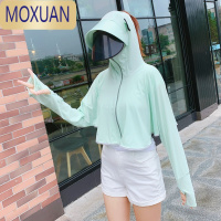 MOXUAN太阳帽女防晒面罩遮全脸儿童遮阳帽子夏骑车开车遮脸亲子