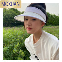 MOXUAN赵露思同款防晒帽韩国UV户外跑步太阳帽晚晚遮阳帽空顶帽