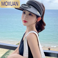 MOXUAN凉爽~带风扇USB充电大檐户外防晒空顶太阳帽子遮阳帽夏季