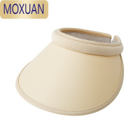 MOXUAN夏季空顶帽女鸭舌户外运动遮阳沙滩紫外线防晒太阳贝壳帽子