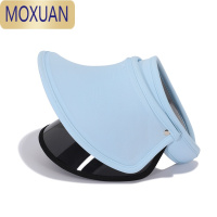 MOXUAN夏季户外出游太阳帽遮脸防晒帽男女休闲双层遮阳帽空顶帽