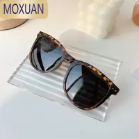 MOXUAN潮人欧美简约大气明星同款折叠偏光太阳镜~墨镜女驾驶镜开车彩色