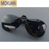 MOXUAN近视眼镜偏光镜太阳镜蛤蟆夜视墨镜夹片男女款开车钓鱼司机夹片式