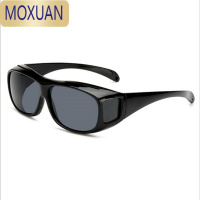 MOXUAN防飞沫大框防风墨镜骑行防尘开车眼镜全包围男女护目太阳镜可近视