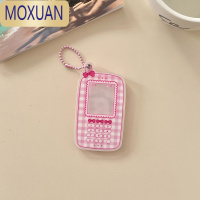 MOXUAN原创韩国ins可爱小手机相框钥匙扣可放1寸照片亚克力爱豆追星挂件