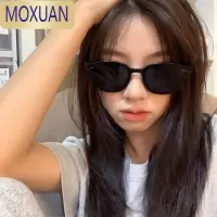 MOXUAN 开车护眼太阳眼镜韩国网红时尚气质百搭海边圆脸墨镜女潮太阳镜
