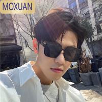 MOXUAN2022新款韩版潮男士无边框一体式偏光墨镜开车驾驶太阳镜