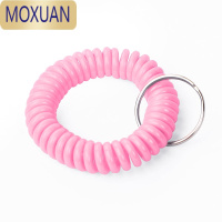 MOXUAN加粗塑料头绳浴室更衣柜电话线钥匙扣挂牌手环发圈防丢钥匙扣