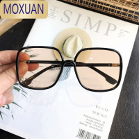 MOXUAN章若楠周扬青同款大框太阳镜女网红街拍圆脸显瘦彩色墨镜