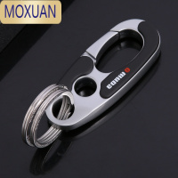 MOXUAN男士汽车钥匙扣简约纯色腰挂商务钥匙链挂件礼品定制号码牌