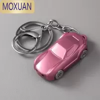 MOXUANLED灯小汽车钥匙扣挂件创意个性书包包链圈环男女情侣锁匙扣挂饰