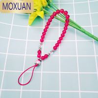 MOXUAN手机挂绳短款挂手绳手机绳子短手腕链手机链女青花瓷挂饰u盘挂件钥匙扣