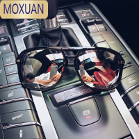 MOXUAN男土眼镜太阳镜时尚帅气开车夏墨镜青年男偏古蛤蟆镜