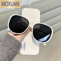 MOXUAN2021新款复古多边形太阳镜韩版潮流百搭墨镜网红街拍简约大框眼镜