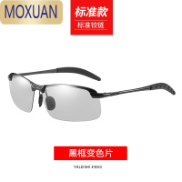 MOXUAN钓鱼射鱼眼镜看水底专用看漂高清偏光镜太阳镜男变色日夜两用墨镜