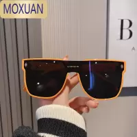 MOXUAN休闲运动风连体片偏光太阳镜男士明星款超帅个性墨镜女潮