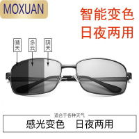 MOXUAN2022新款遮阳偏光太阳镜男士墨镜潮方形强光开车专用眼镜