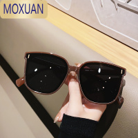 MOXUAN绿色简约休闲大框显瘦偏光太阳镜女网红款墨镜韩版潮男款遮阳眼镜