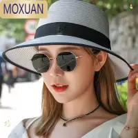 MOXUAN墨镜女小脸款海边夏季网红复古港风太阳眼镜2021年新款潮太阳镜