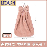 MOXUAN手帕小方巾抹手布强吸水儿童擦手布挂式可爱婴儿卫生间加厚擦手帕