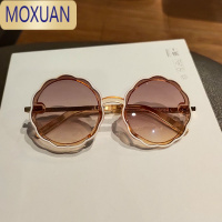 MOXUAN儿童墨镜女童时尚太阳镜女孩可爱花朵眼镜女宝宝遮阳镜潮