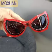 MOXUAN儿童眼镜太阳镜男童时尚个性蜘蛛侠墨镜小孩卡通遮阳镜潮